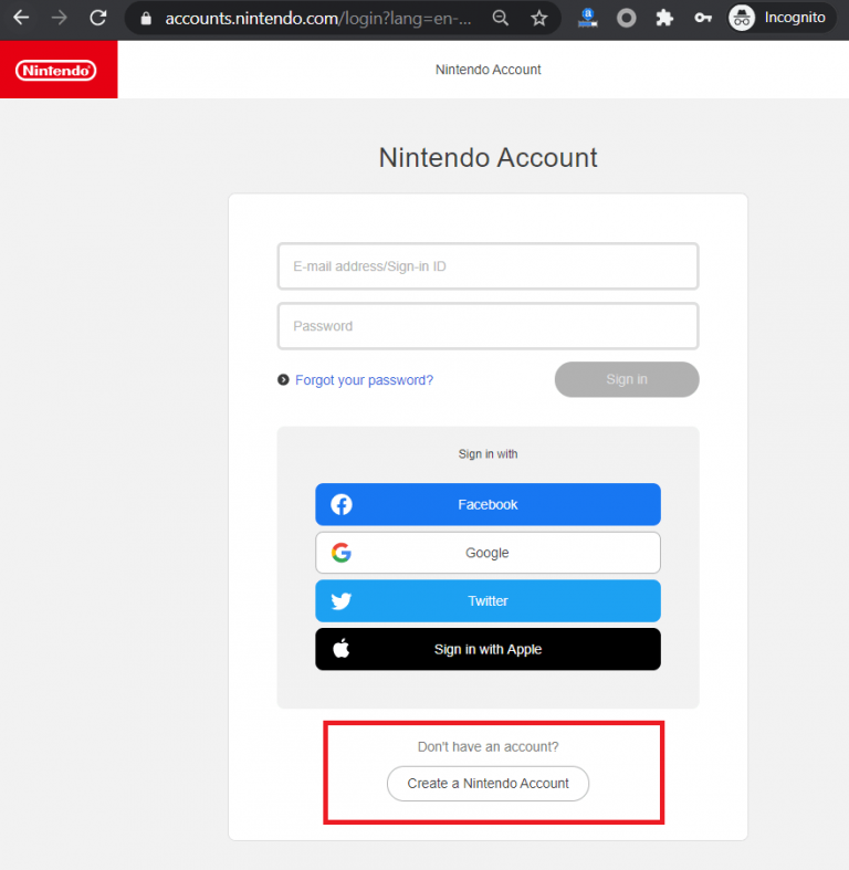 Зарегистрировать id. Нинтендо аккаунт. Аккаунт eshop. Nintendo входы. Accounts.Nintendo.com.